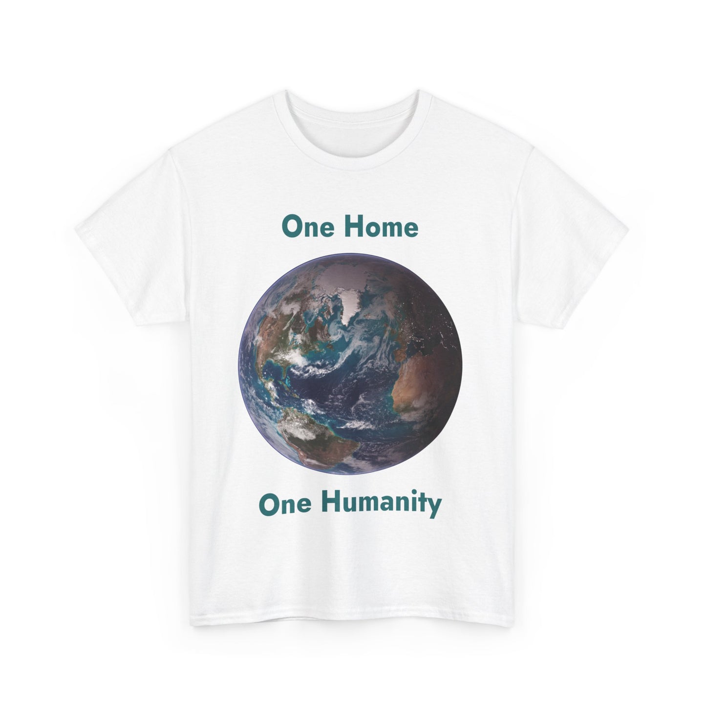 One Home, One Humanity: Eastern Hemisphere View (Unisex)