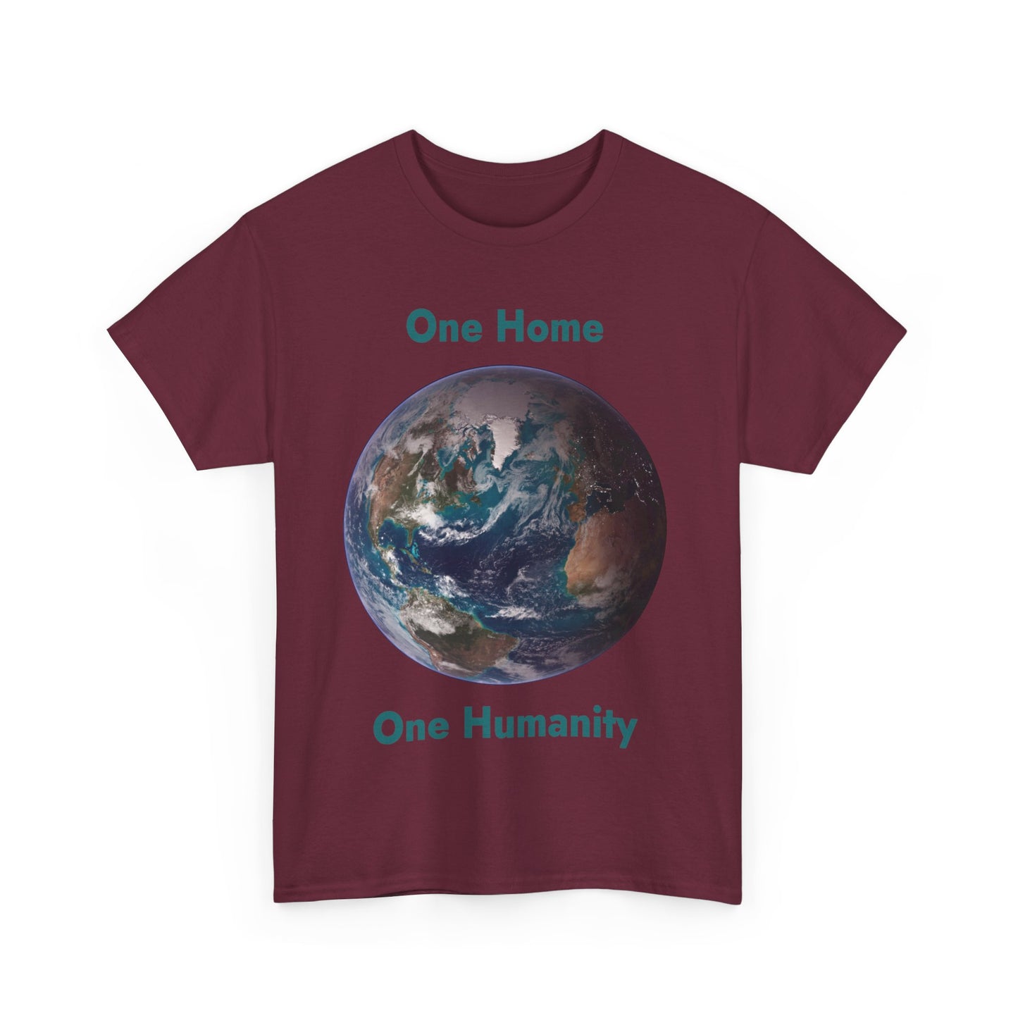 One Home, One Humanity: Western Hemisphere View (Unisex)