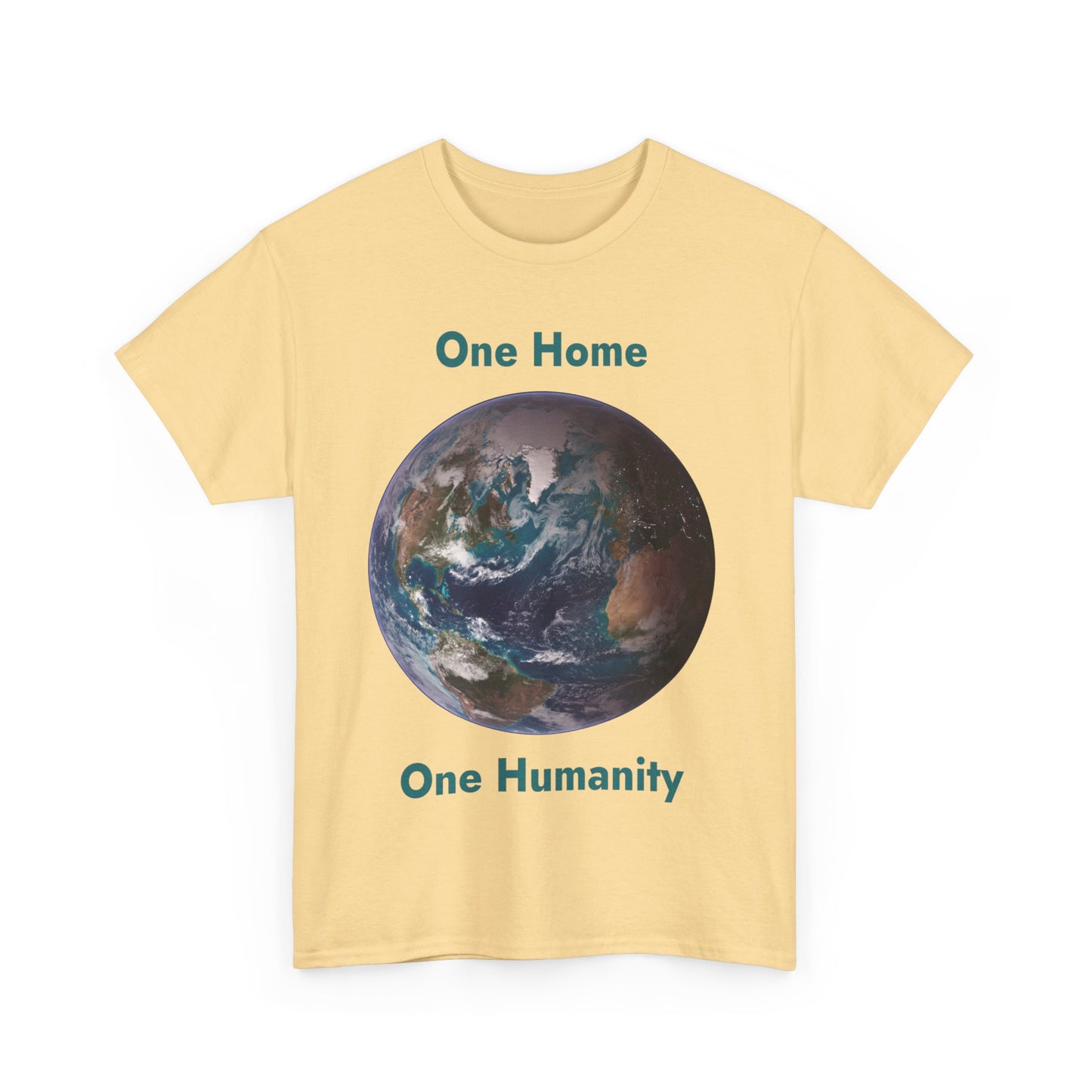 One Home, One Humanity: Eastern Hemisphere View (Unisex)