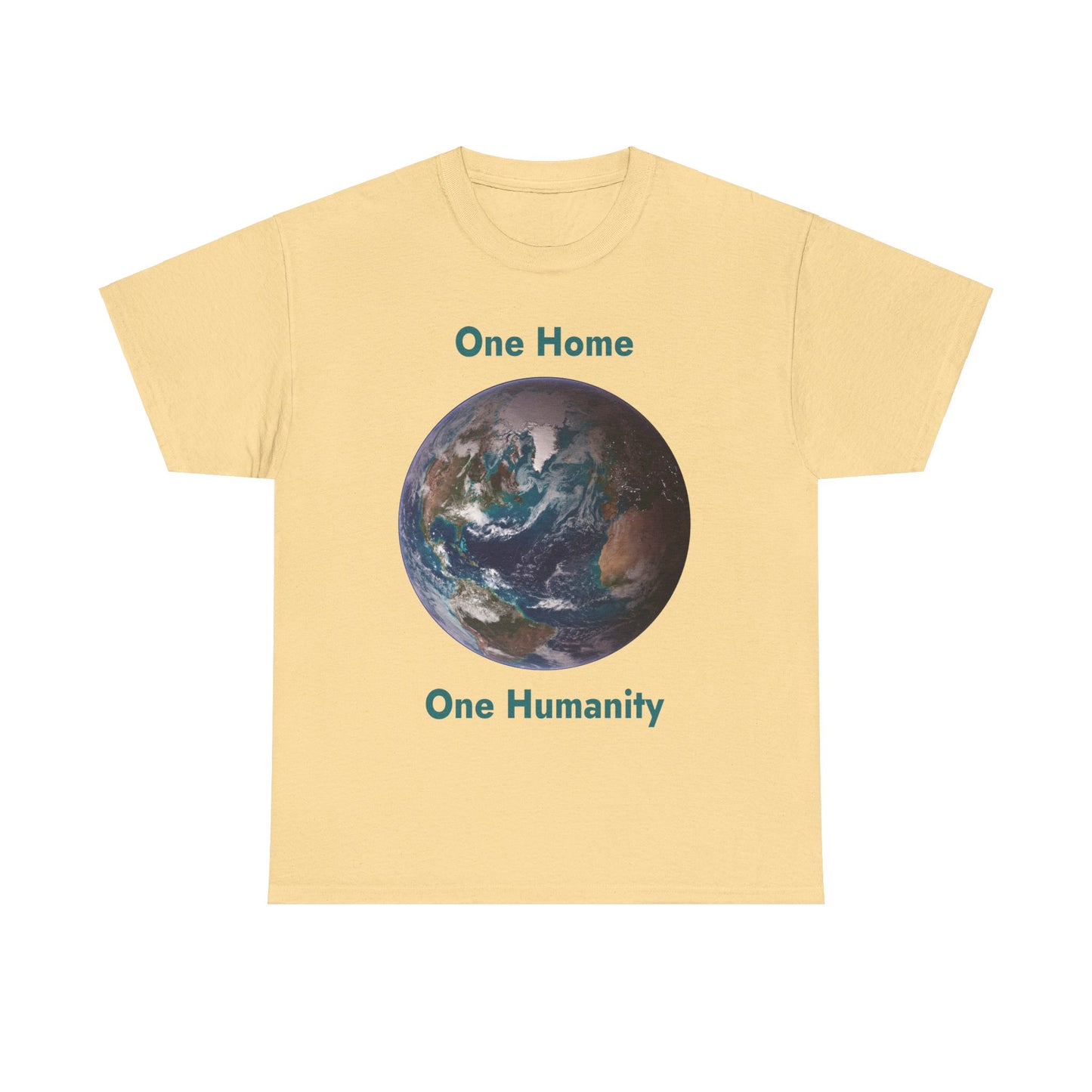 One Home, One Humanity: Eastern Hemisphere View (Unisex)